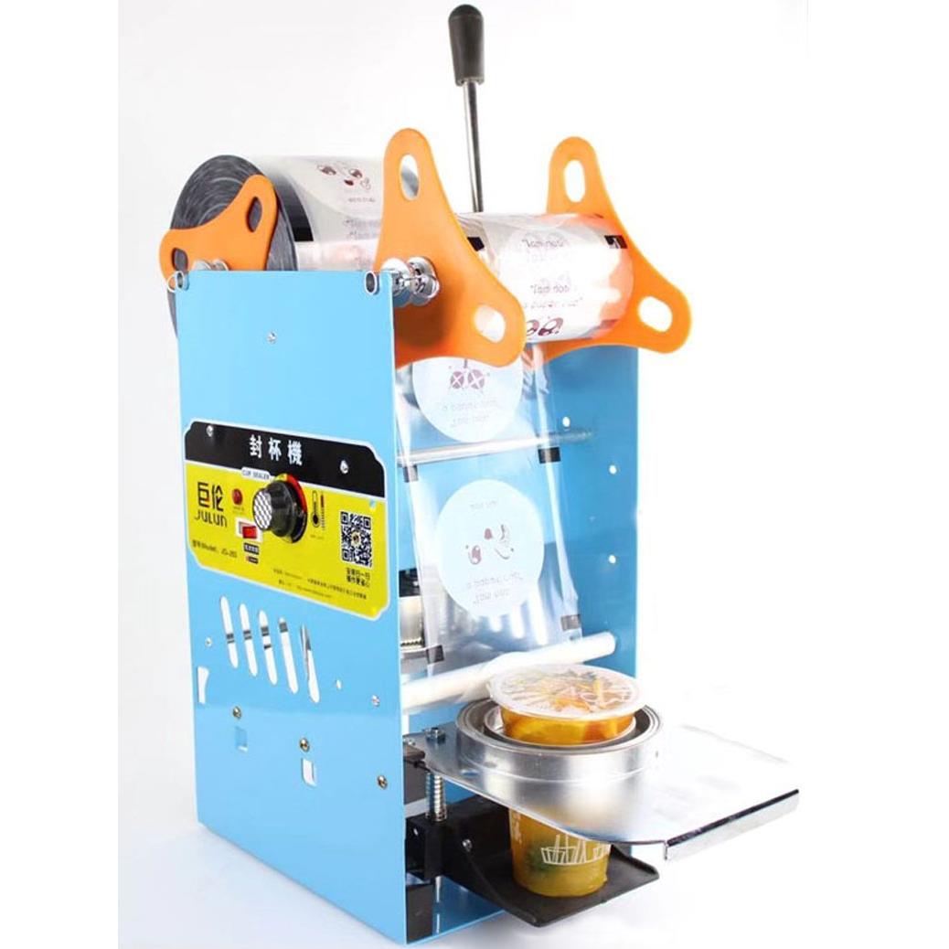 豆浆封口机封杯机奶茶店压膜机手动小型商用两用型手压配件大全粥