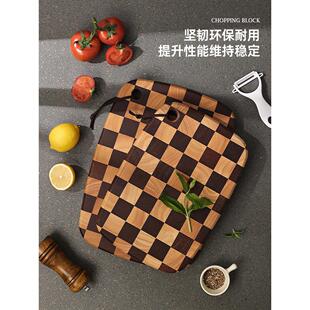 金合欢木砧板实木砧板家用高价值棋盘板砧板厨房防霉砧板流行砧板