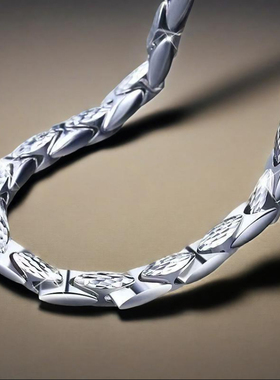 同款Pt950铂金项链 男士简约经典 高端商务 防过敏 送礼首选