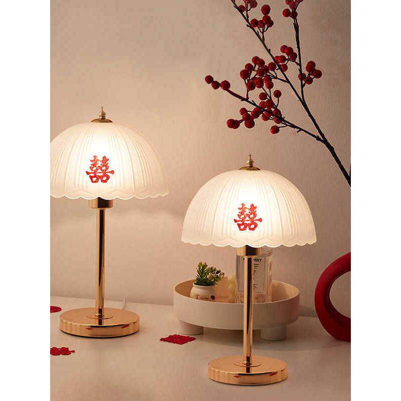 创意花婚礼台灯天长地久灯婚礼房间婚礼卧室床头夜灯新婚订婚礼物