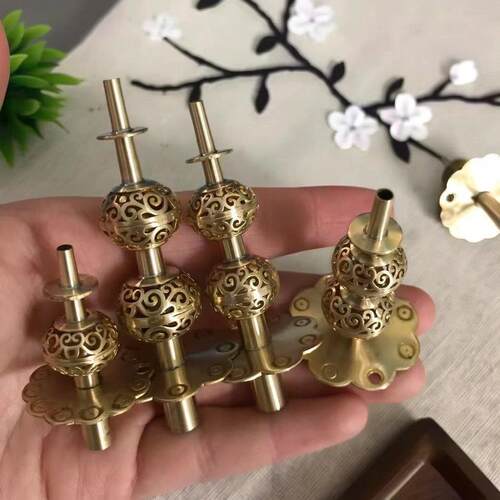 精品黄铜芯子大G调A调D调C调降B降E唢呐配件芯子葫芦定调天芯专业