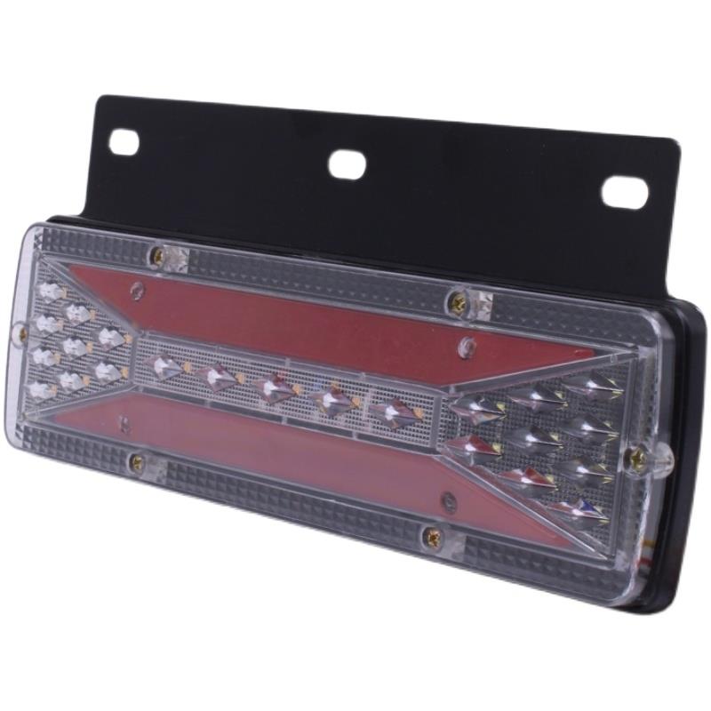 LED农用车后尾灯总成12v电动三轮车汽车小货车24伏五征131刹车灯