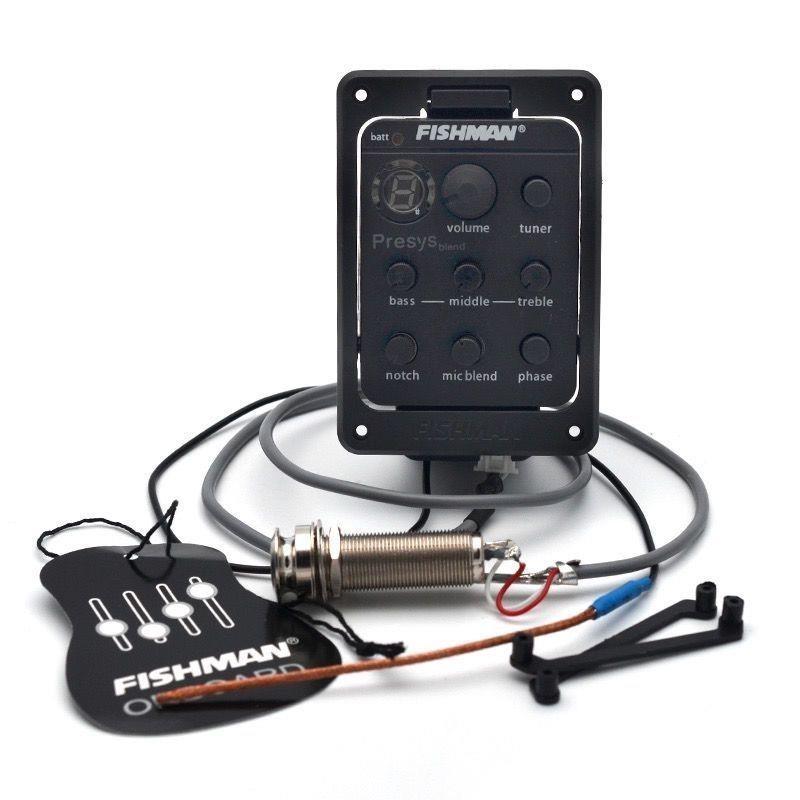 全新渔夫301拾音器ISYS电箱201101民谣木吉他EQ