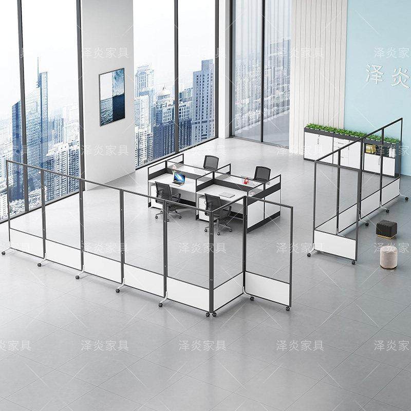 办公室屏风折叠移动亚克力隔断工厂车间隔离墙有机玻璃遮挡板定制,商业/办公家具,办公屏风/隔断,淘宝优惠券,粉丝福利购,淘宝优惠卷