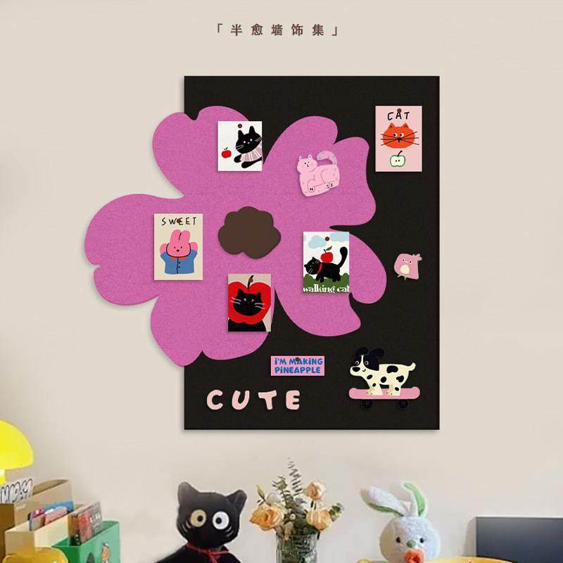 小众创意照片墙卧室墙面改造毛毡壁饰相片展示板客厅高级感装饰画,家居饰品,壁饰,淘宝优惠券,粉丝福利购,淘宝优惠卷