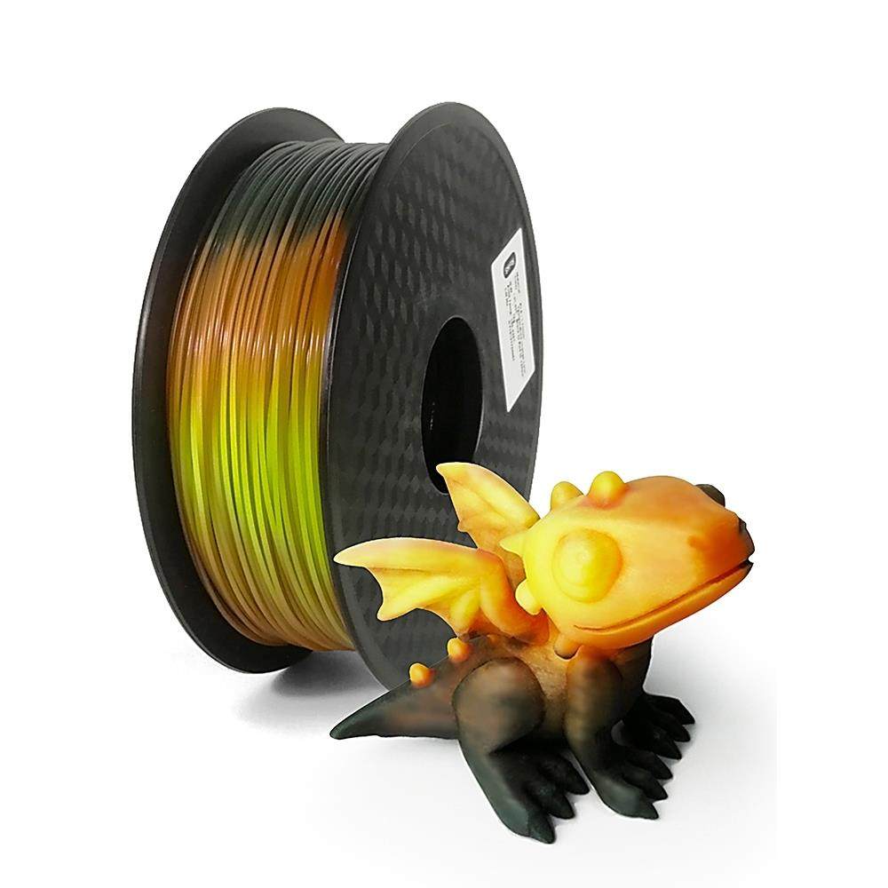 3D打印机耗材温度变色Pla 1kg热传感器变色材料1.75mm温度变化三
