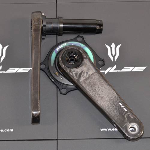 ELILEE XXE碳纤维曲柄SIGEYI功率计曲柄 公路车专用轻量曲柄套装