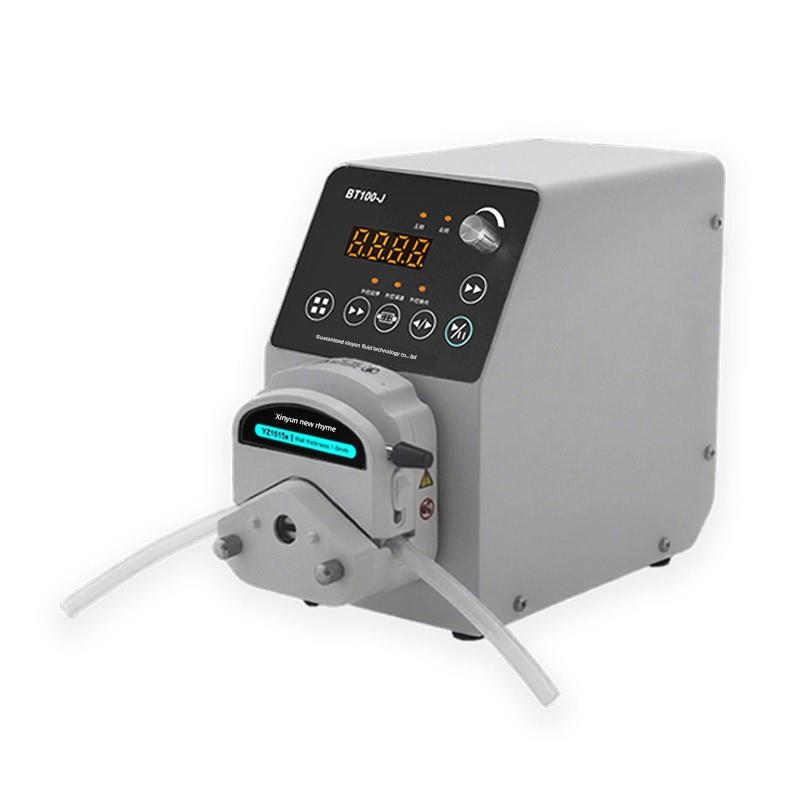 云Bt100-J实验室小型蠕动泵高精度数显恒流泵自吸泵步进驱动器