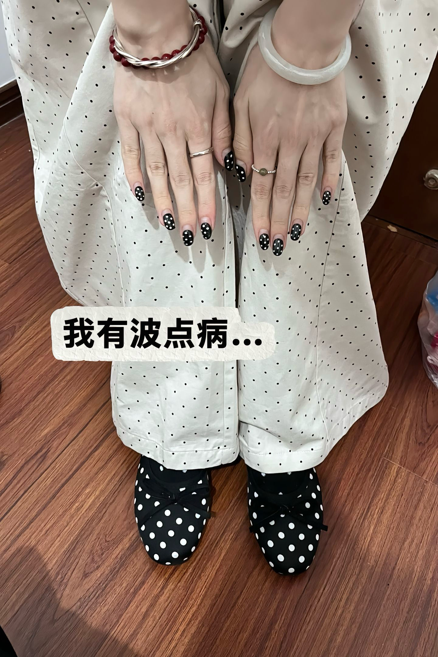 波点高腰裤新款简约女士气质百搭休闲风长裤2026夏季透气裤子