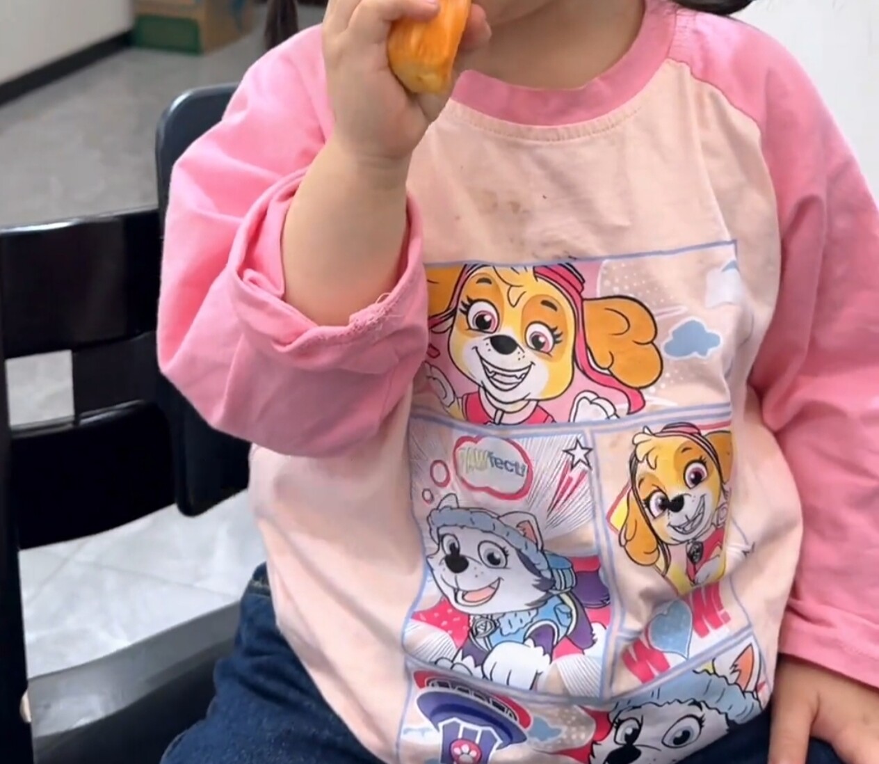 男女幼童秋季 新款汪汪队联名长袖上衣儿童装休闲T恤打底衫