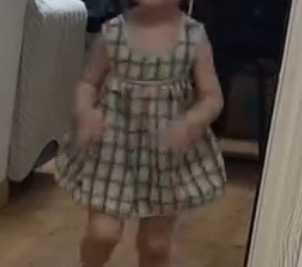 女童夏日格子套装绿色小清新色织格纹娃娃衫背心裙短裤两件套百搭