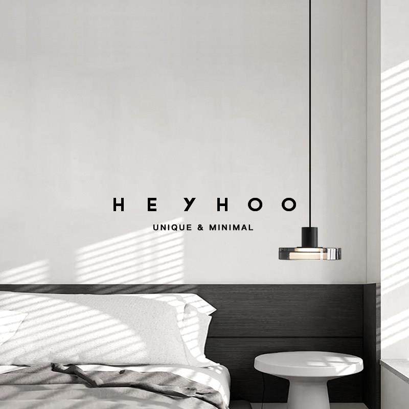 意式极简 现代玻璃小吊灯客厅餐厅简约北欧高级设计师卧室床头灯