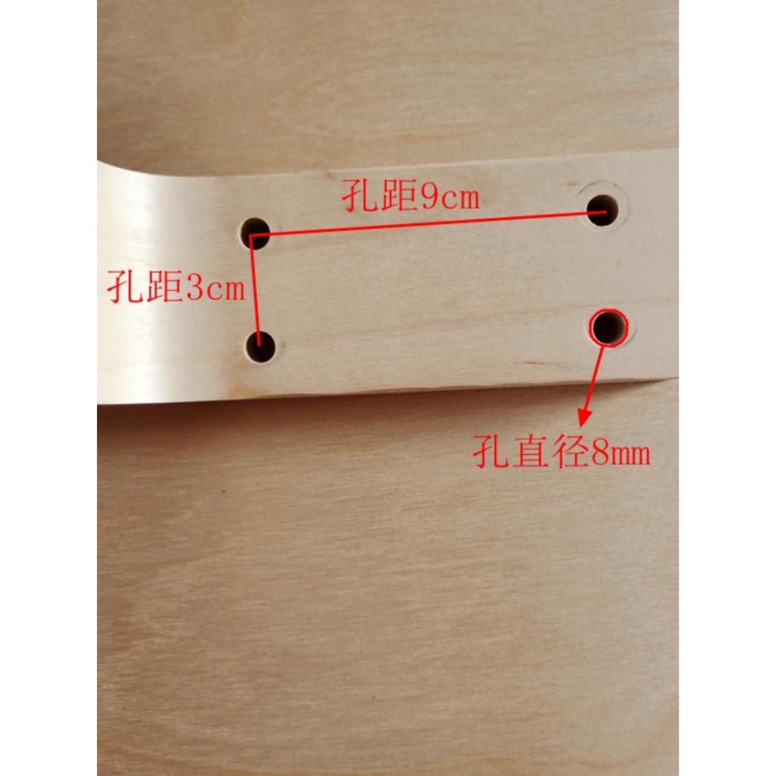 手工DIY木制桌腿桌脚凳腿简约儿童实木多层板桌子腿高度可定制