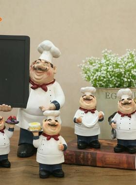 欧式厨师窗牌迎宾牌装饰意大利家居店F640334店厨房西餐厅蛋糕装