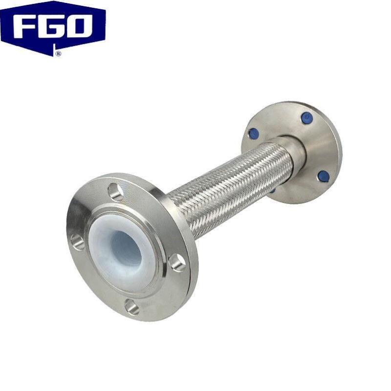 FGO不锈钢内衬四氟金属织波纹软管长度60mBWG编F46-YDT1m60PPN16D