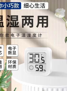 高精度壁挂式电子温湿度计