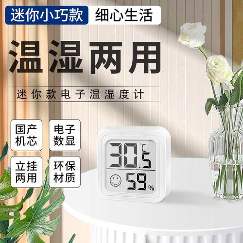 高精度壁挂式电子温湿度计