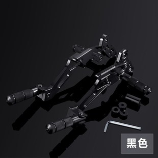 电动车 电摩 M6脚蹬改装 脚踏f 踏脚板MSX配 支架 装 M3猴子 改