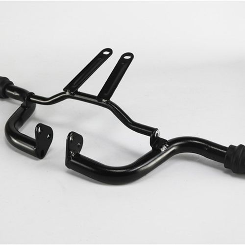 适用春风ST狒狒j摩托车保险杠125-3防摔胶棒一字杠 前护杠