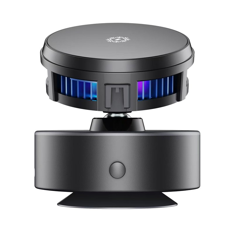 工厂电动真空吸附l支架万向转动15W无线低温快充半导体散热器