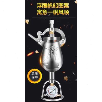 老式传统爆米花机家用小型迷你机器网红粮食放大器手摇