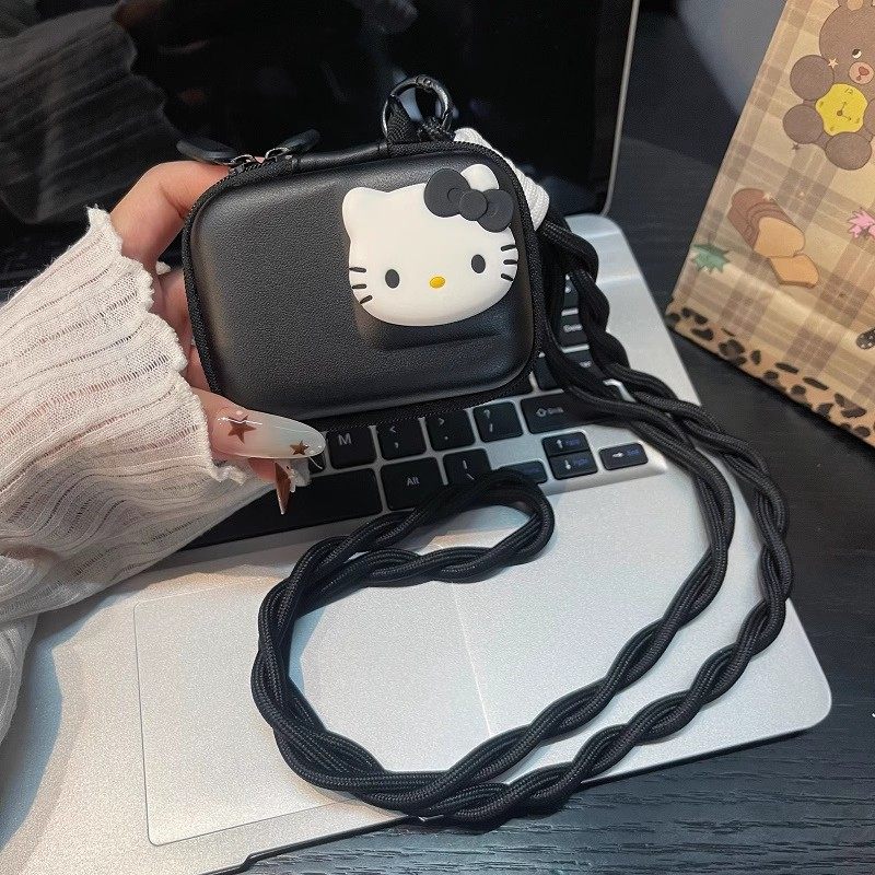 日韩kt猫适用影石360AcePro2相机收纳包大疆Action3/4/5pro/6手绳