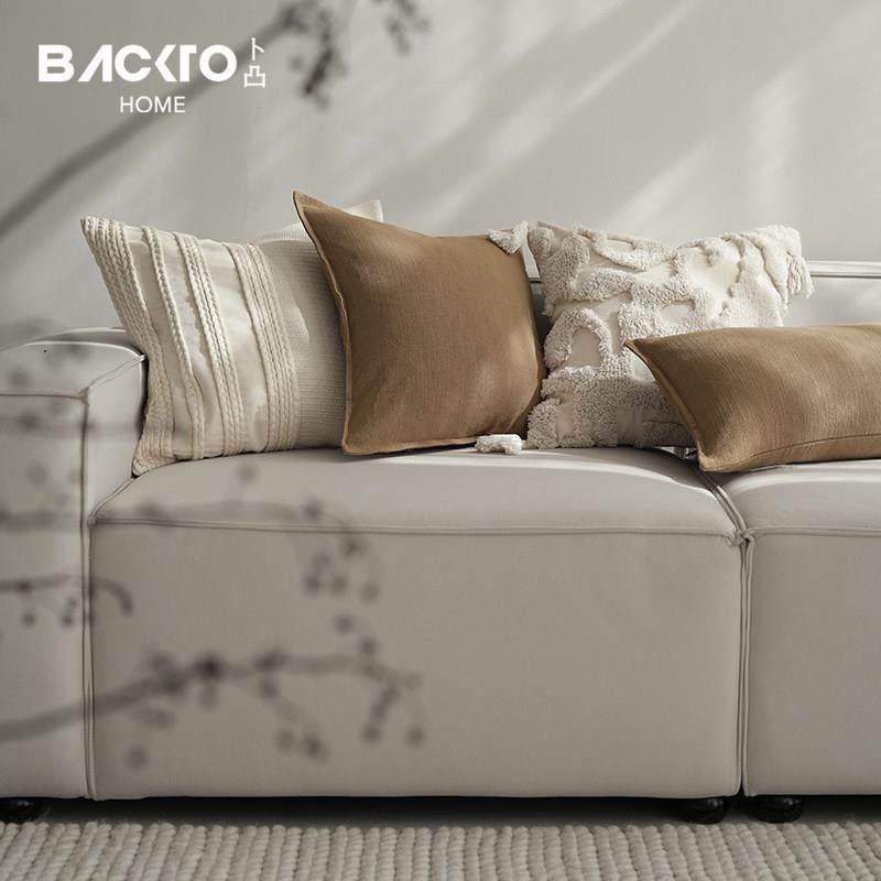 卜凸侘寂风春夏棉麻沙发抱枕套北欧靠枕腰枕靠垫民宿客厅样板间,居家布艺,靠垫/抱枕,淘宝优惠券,粉丝福利购,淘宝优惠卷