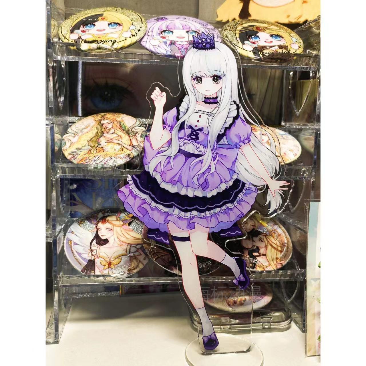 精灵梦叶罗丽周叶罗丽10CM立牌摆件高边颜值精致桌面装饰礼物送人