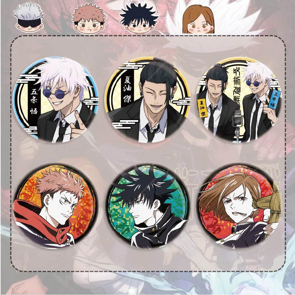 zhou 1二次元周边校园创意饰品马口铁吧唧徽章