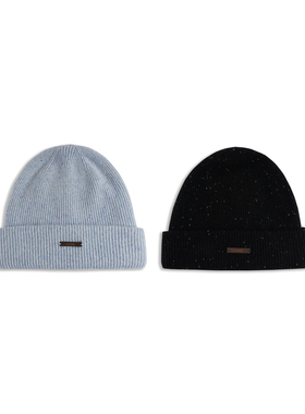 LE.SHERO品牌山羊绒软糯感加厚帽