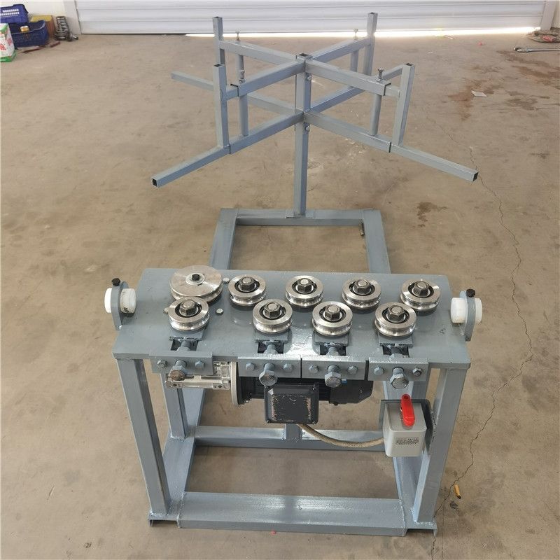 铜包钢圆钢调直机光伏镀