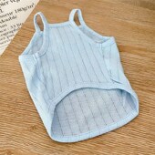 夏天透气柔软家居衣服宠s物猫咪泰迪比熊雪纳瑞小型犬狗狗吊带睡