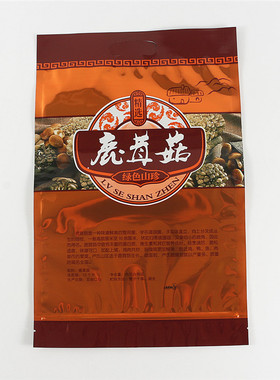 鹿茸菇包装袋塑料密封袋子25u0g500g野生鹿茸菌干菇自封袋空礼品