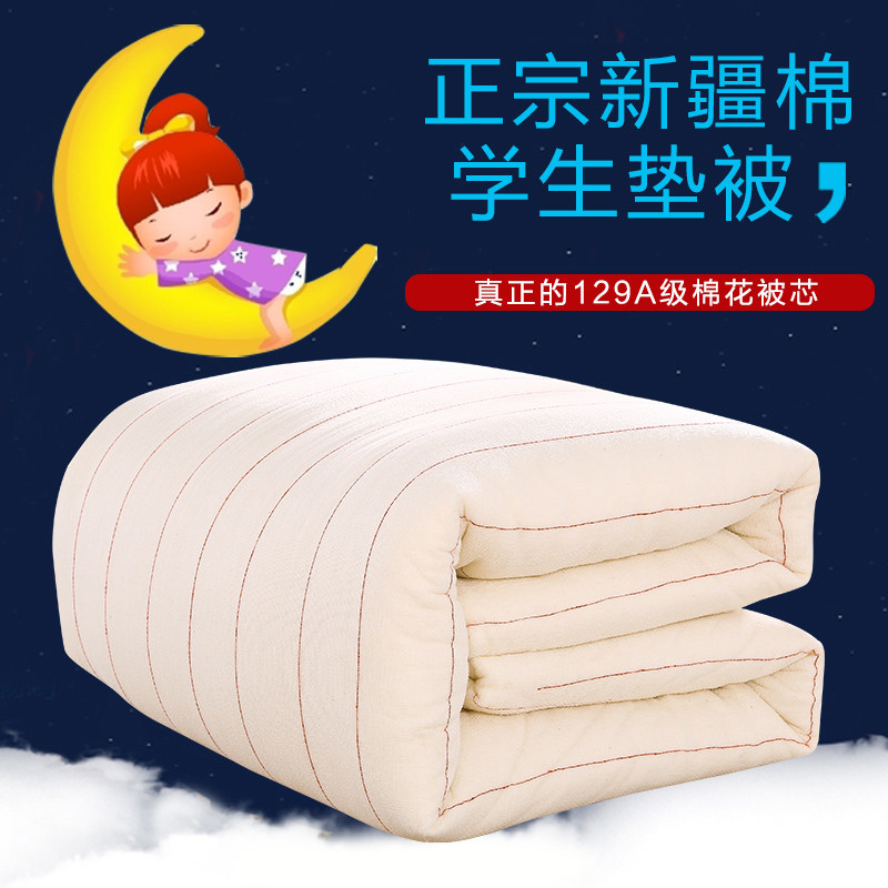 垫被四季通用垫背床被褥子双人单人学生F宿舍1.5米1.8m铺床褥床垫