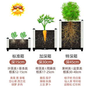 种树箱果树盆大花盆特q深楼顶神器栽树专用箱盆栽树特大号种植花