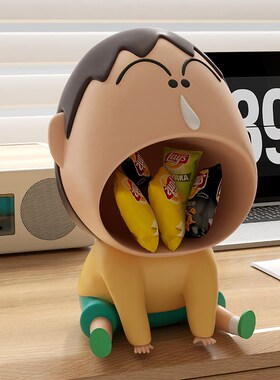 阿呆客厅a桌面钥匙收纳托盘入户玄关入门乔迁新居礼品软装饰品摆