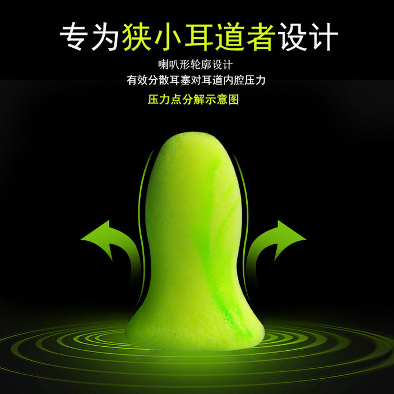 零听抗噪卫士防噪音耳塞小号隔音耳塞睡眠K睡觉用超学习静音女神