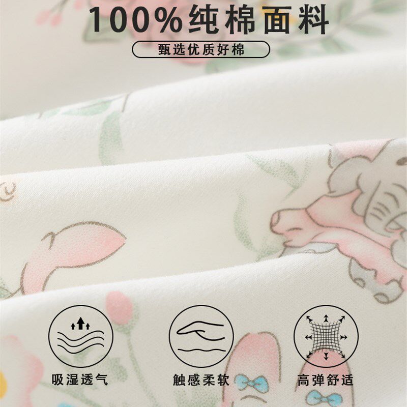 睡袋儿童春秋新款婴儿分腿连w体睡衣纯棉a类宝宝防踢被子四季通用