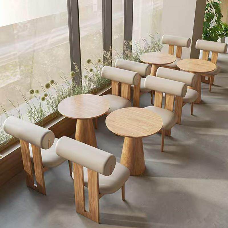 网红咖啡厅奶茶店卡座沙发甜品店烘培店大堂洽谈接待沙发桌椅组合