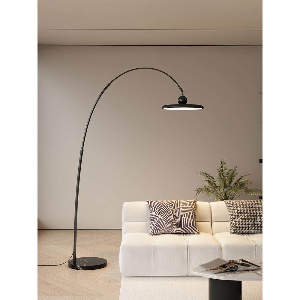 现代简约落地灯客厅沙发钓鱼灯北欧设计师创意氛围灯卧室书房台灯