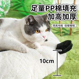 保暖猫咪垫子冬天狗垫子睡觉用宠物地垫猫垫秋冬 宠物垫子猫窝冬季