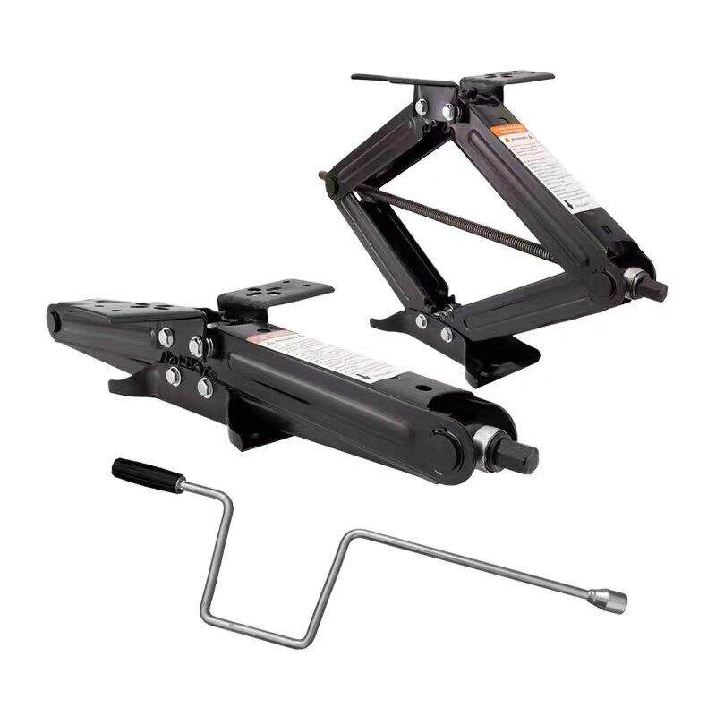 房车千斤顶支腿 推车千斤顶 剪式 菱形 房车支腿 推车配件支撑架