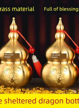 铜比比能关闭三合一炉金龙笼葫芦厨房东北西北角纯铜大尺寸