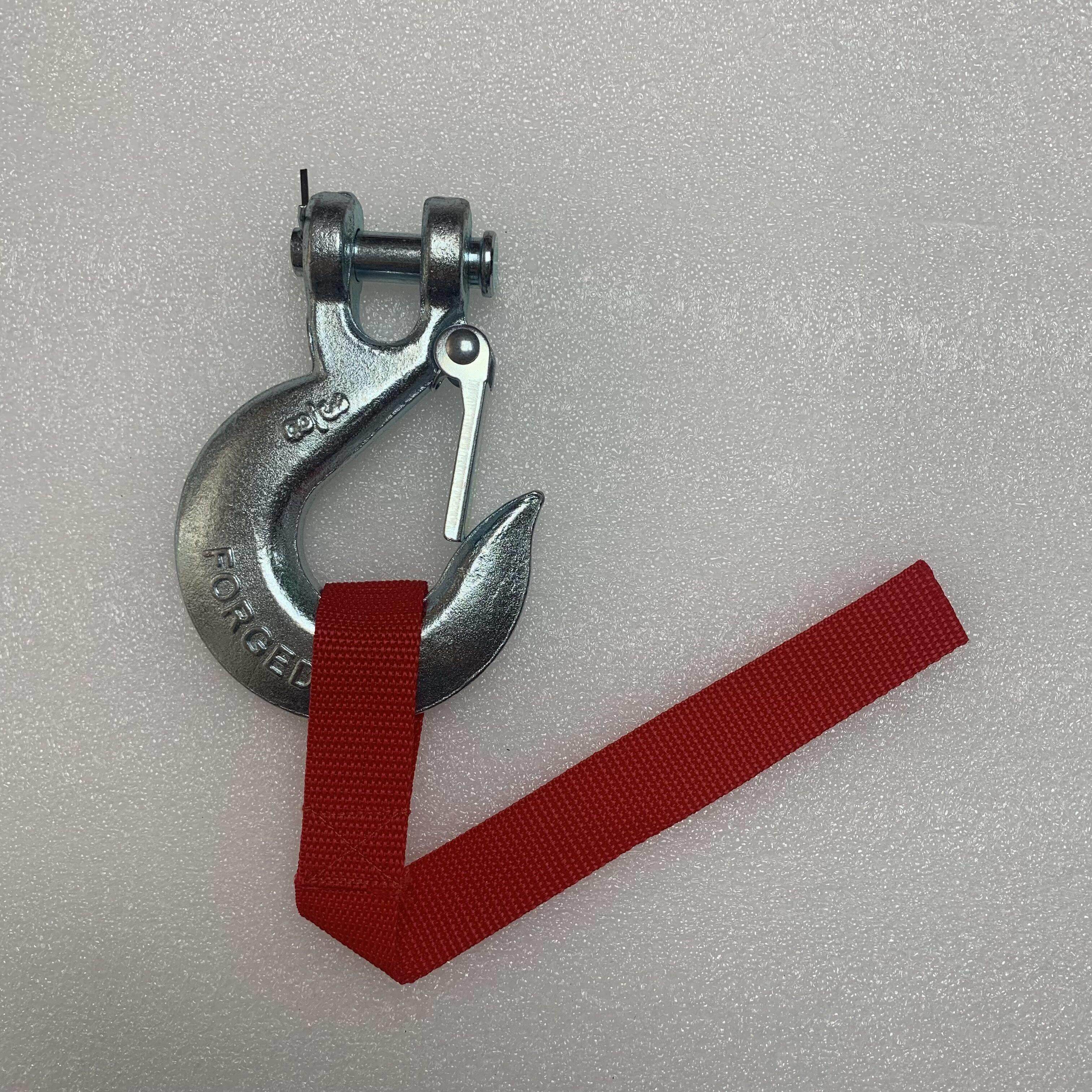 促销绞盘拖钩挂钩羊角钩子12000磅9500电动绞盘钢丝绳拉拖钩包邮