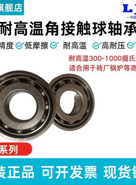 Ljp洛阳600°耐高温角接触轴承Ft7200/7201/7202/7203/7204/7205