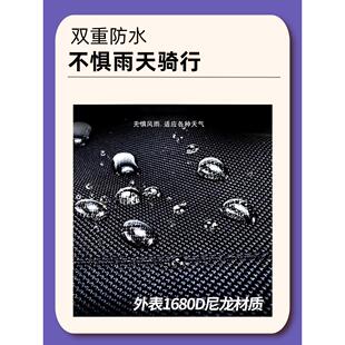 适用CBF190TR边包侧边包改装覆古摩托车全盔防水帆布包侧挂包