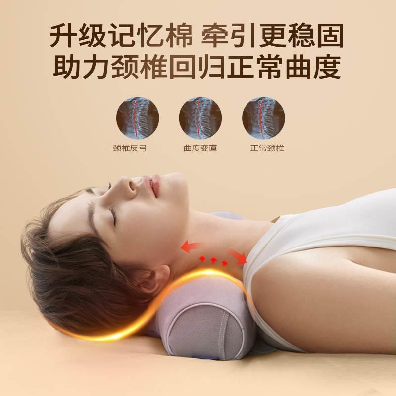 颈椎专用按摩器家用按摩枕腰部背部多功能揉捏肩颈脖子按摩仪神器