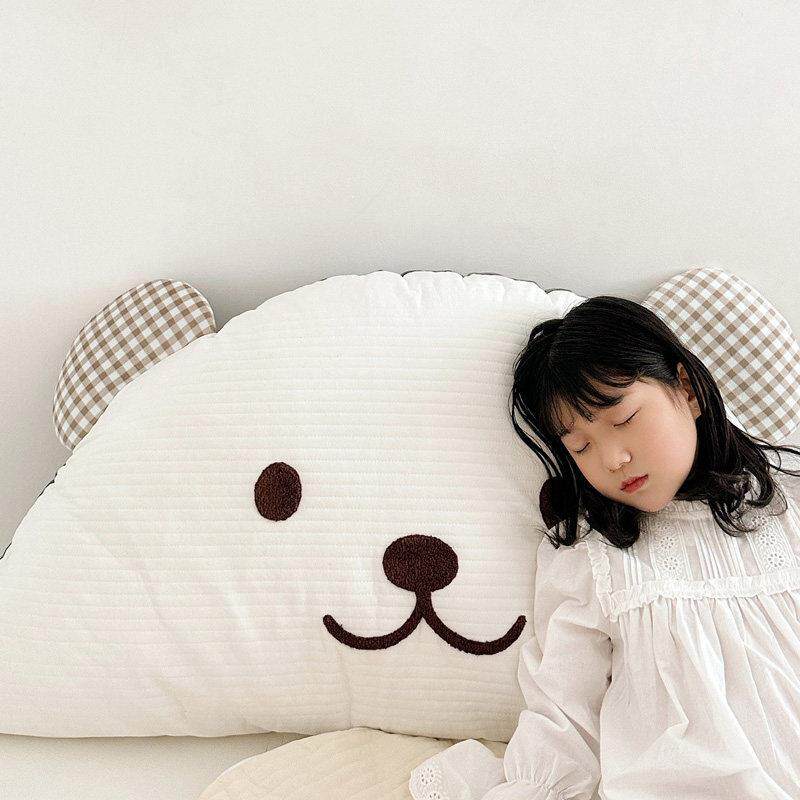 [糖果日记]卡通儿童靠枕床头大靠背软包女孩沙发垫床上抱枕榻榻米