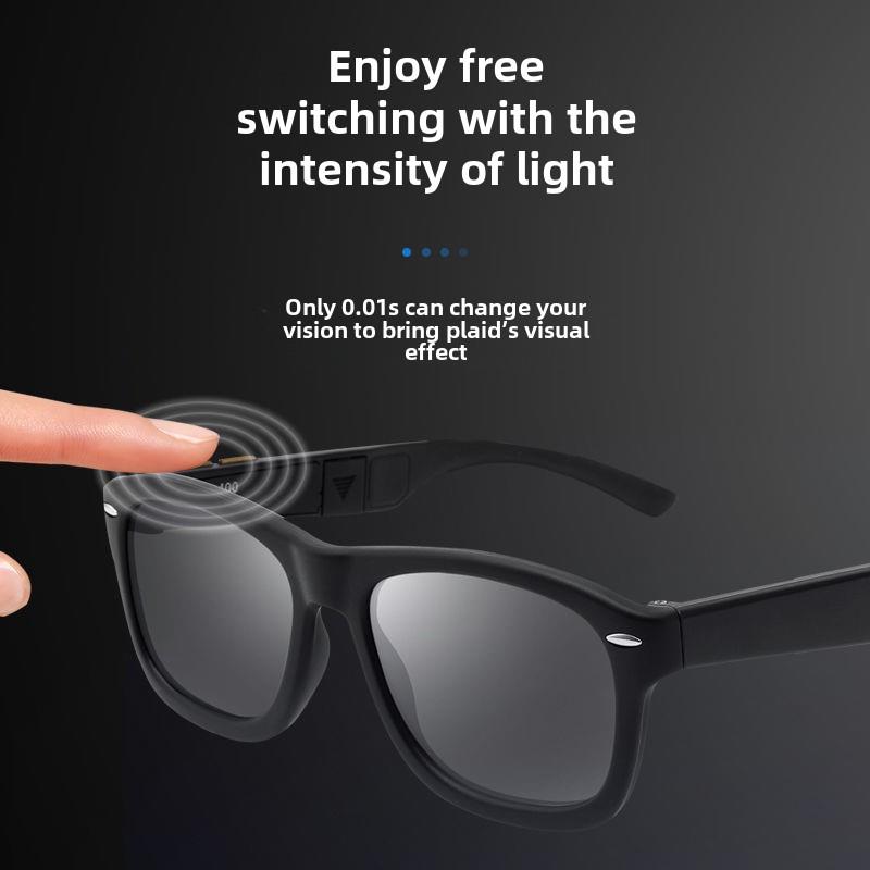 0.1秒数码手动七级变色智能偏光太阳镜，适合男女钓鱼和驾驶