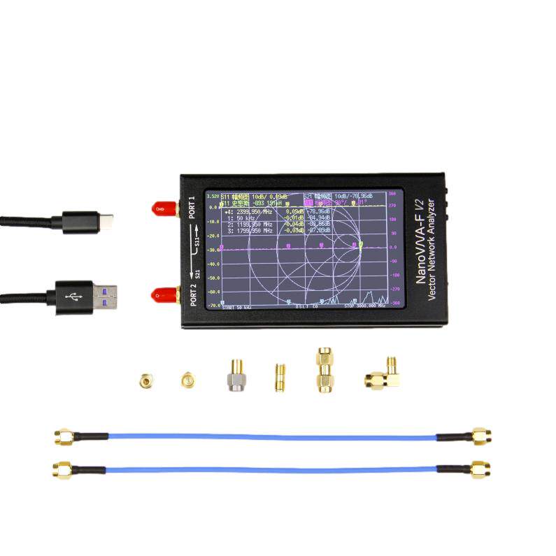 nano - v2 F 50k-3g矢量网络分析仪4.3英寸Hf Vhf Uhf天线分析仪